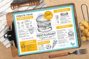 burger-food-menu-template-restaurant-vintage-card